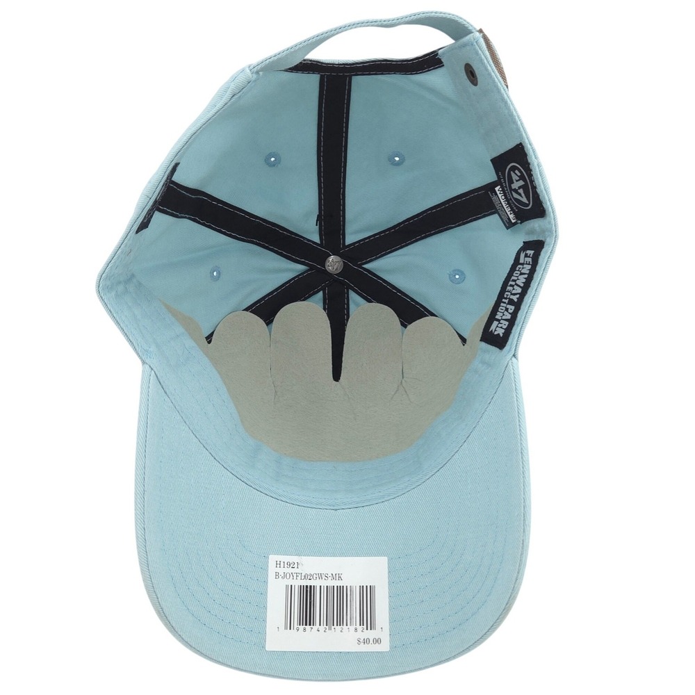 '47 Boston Red Sox Hat Womens Blue Frayed Patch Adjustable Clean Up Cap NEW - Picture 6 of 8